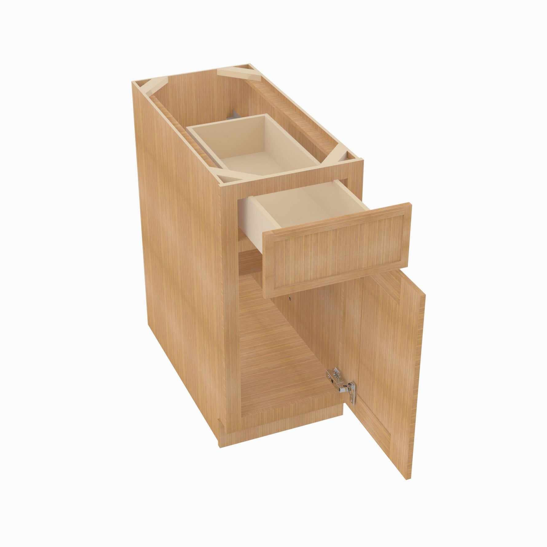 PH-B12 Single Door Cabinets 12 Inch Base Cabinet | Petit OAK - image 3