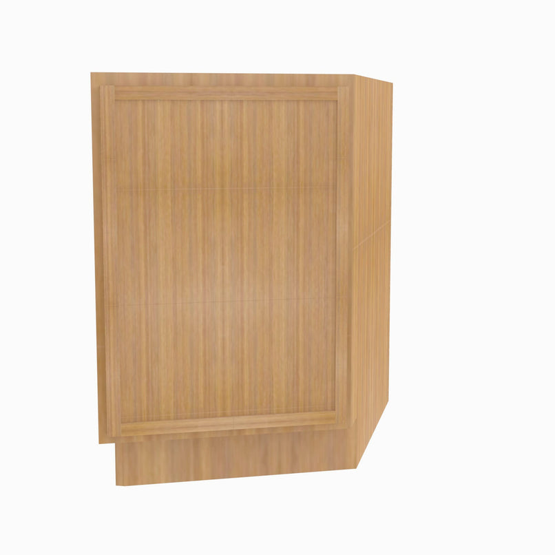 PH-BTC12R Single Door Cabinets 12 Inch Base Base Transitional Cabinet Right | Petit OAK - image 3