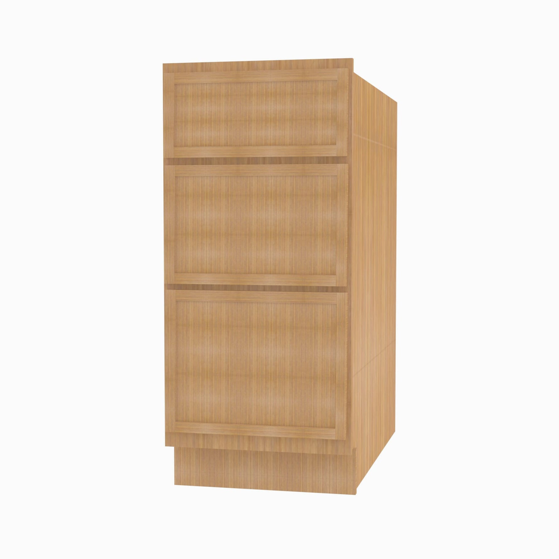 PH-DB15 3 15 Inch 3 Drawer Pack Base Cabinet | Petit OAK - image 3