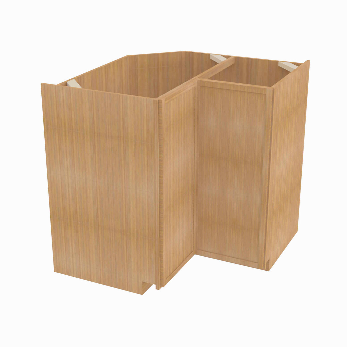 PH-LS3612S EZR3612 Single Door Cabinets 36 Inch Easy EZ Reach Lazy Susan Cabinets Base Corner Cabinet | Petit OAK