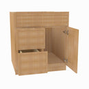 PH-S3621BDL-34-1/2 Double Door 36 Inch Sink Base Combo Vanity with Left Drawer | Petit OAK - image 10