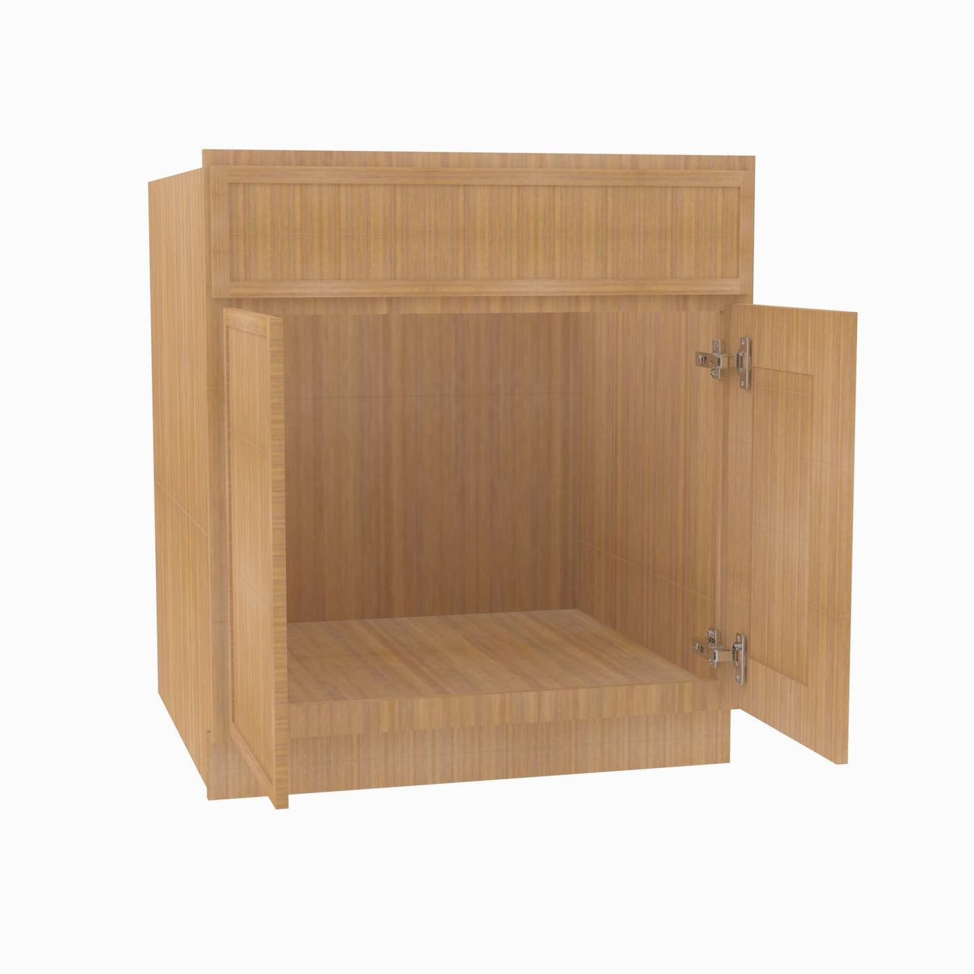 PH-SB33B Double Door 33 Inch Sink Base Cabinet | Petit OAK