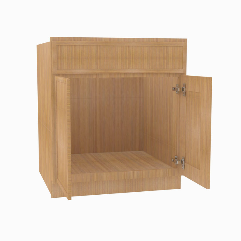 PH-SB24 Double Door 24 Inch Sink Base Cabinet | Petit OAK - image 3