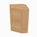 PH-WDC2412 Single Door Cabinets 24 Inch Wall Diagonal Corner Cabinet | Petit OAK - image 3