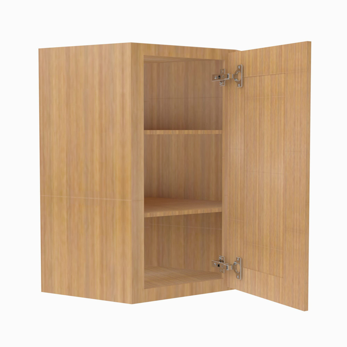 PH-WDC2442 Single Door Cabinets 24 Inch Wall Diagonal Corner Cabinet | Petit OAK