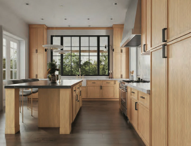 PH-W3012BGD Wall Glass Door with No Mullion and with Clear Glass | TSG Forevermark Petit OAK - image 2