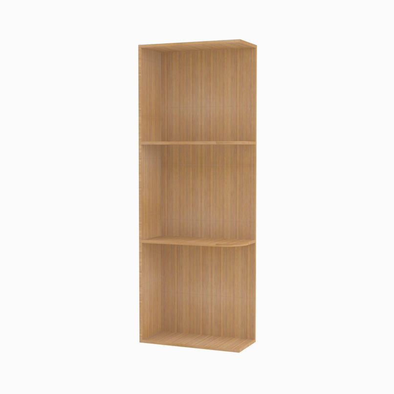 PH-WES530 Wall End Shelf with Open Shelves | TSG Forevermark Petit OAK - image 3