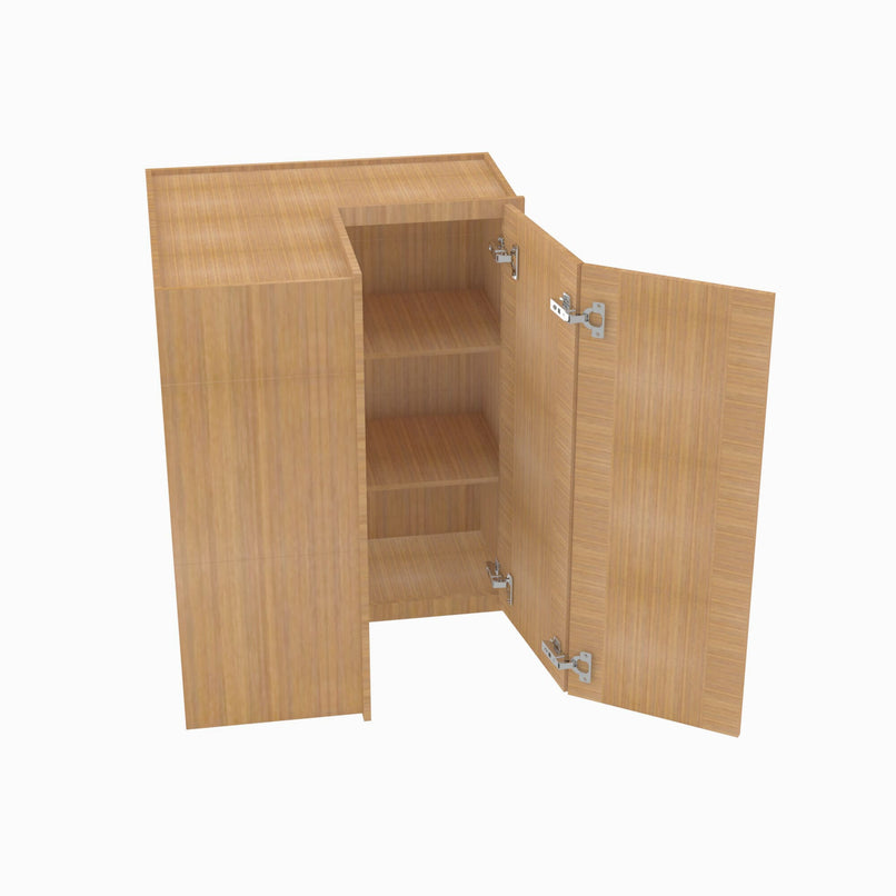 PH-WSQ2436 24 Inch Easy Reach Wall Corner Cabinet | Petit OAK - image 7