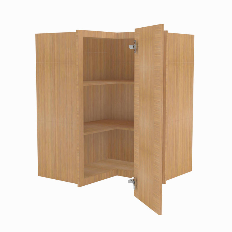 PH-WSQ2442 24 Inch Easy Reach Wall Corner Cabinet | Petit OAK - image 4