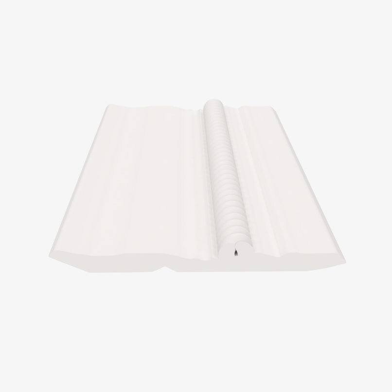 PW-CM96C-4 Crown Molding with Rope Detail | TSG Forevermark Petit White - image 1