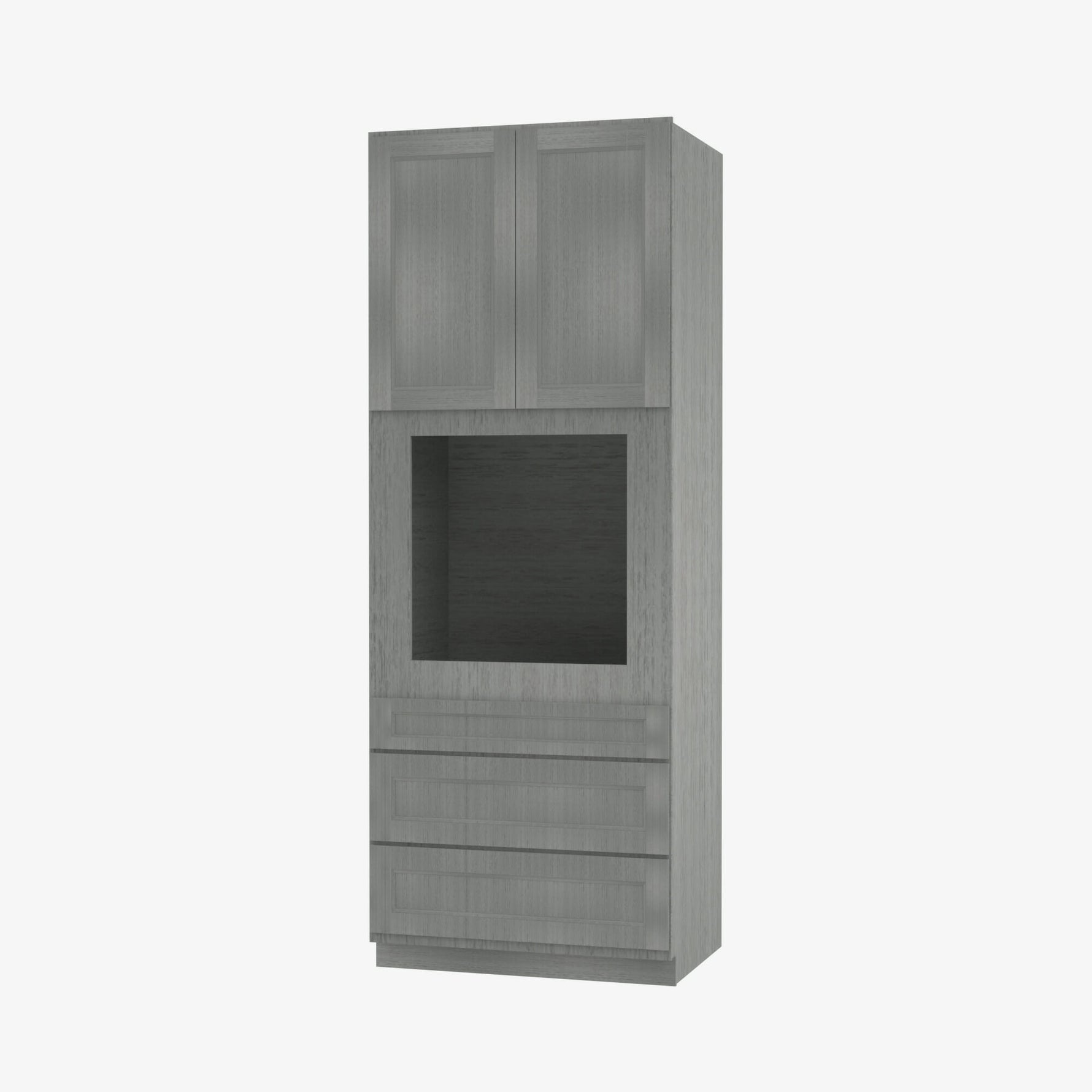 Forevermark Cabinets Midtown Grey 33 Inch Tall Oven - image 3