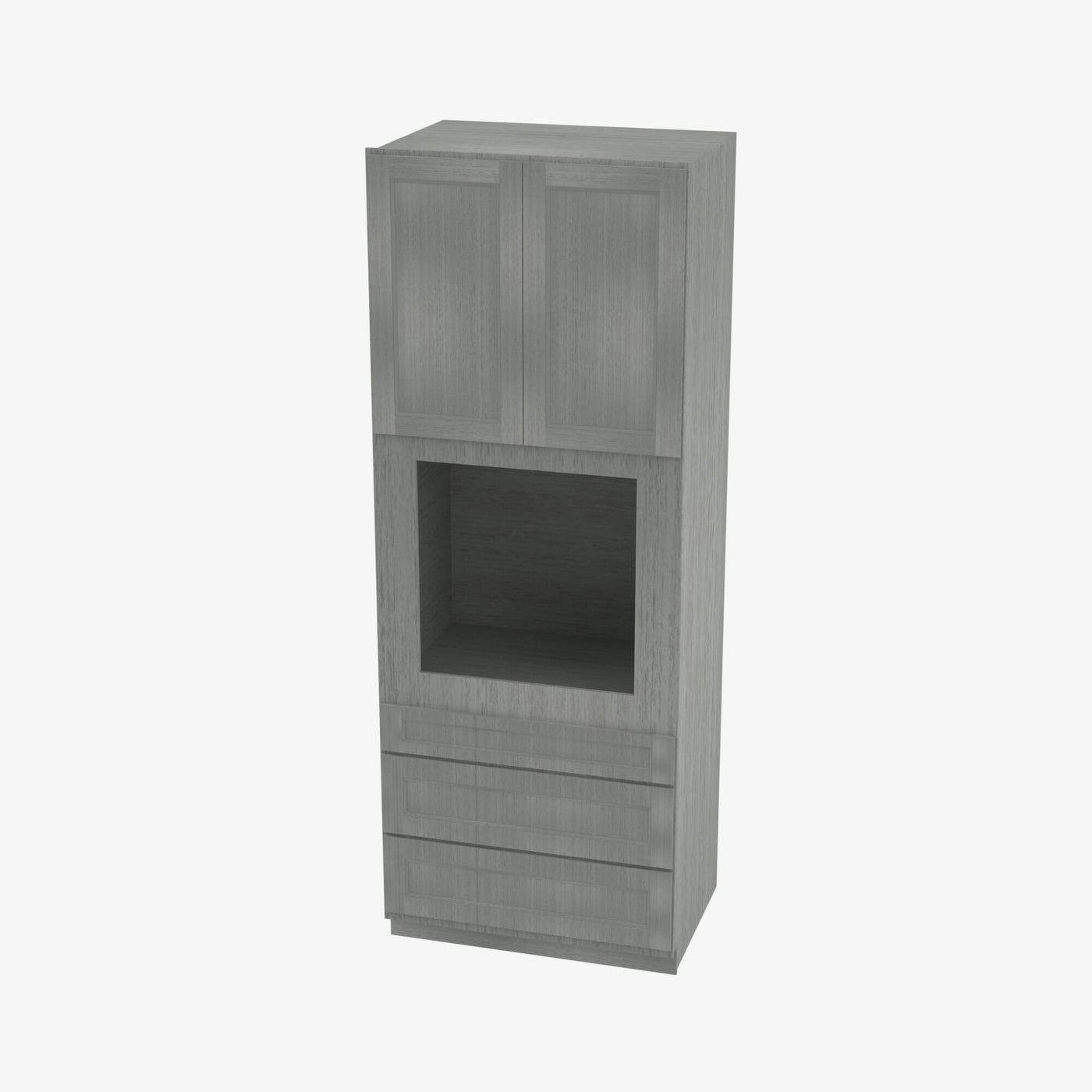 Forevermark Cabinets Midtown Grey 33 Inch Tall Oven