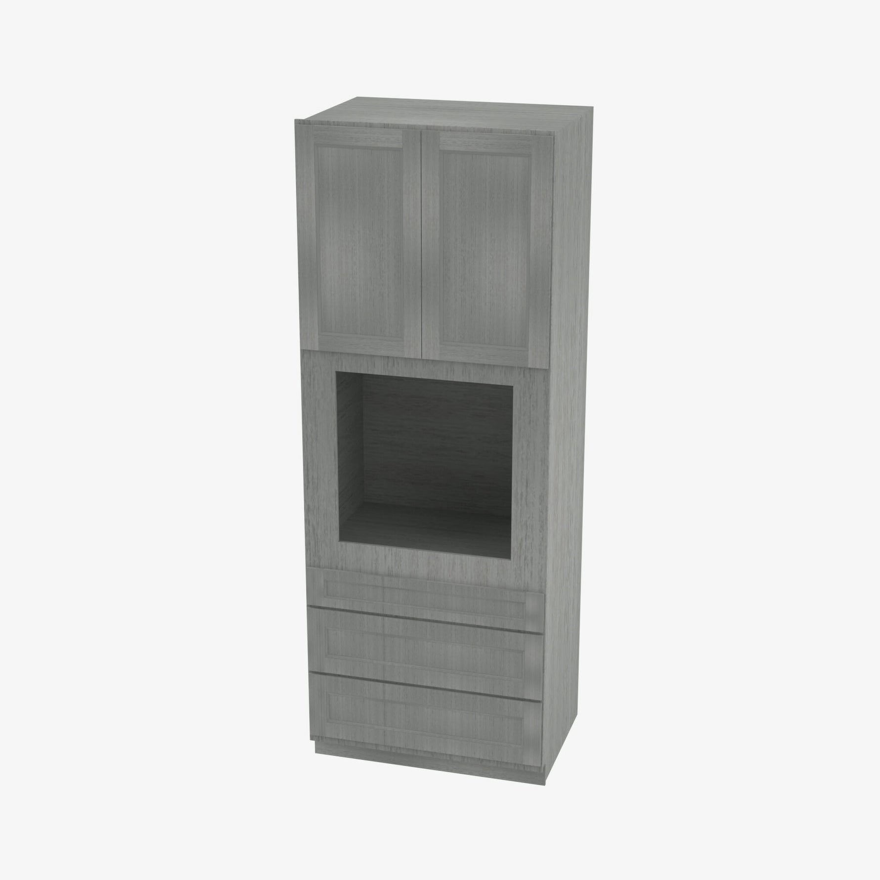 Forevermark Cabinets Midtown Grey 33 Inch Tall Oven - image 4