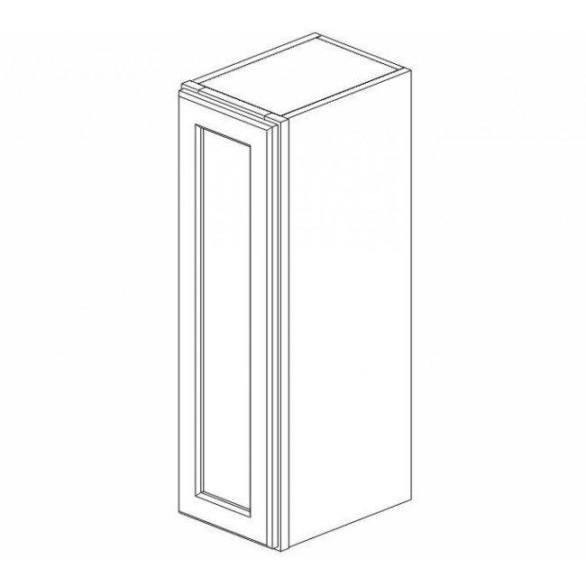 AZ-W0936 Single Door Cabinets 9 Inch Wall Cabinet | Forevermark Champagne Maple Shaker - image 5