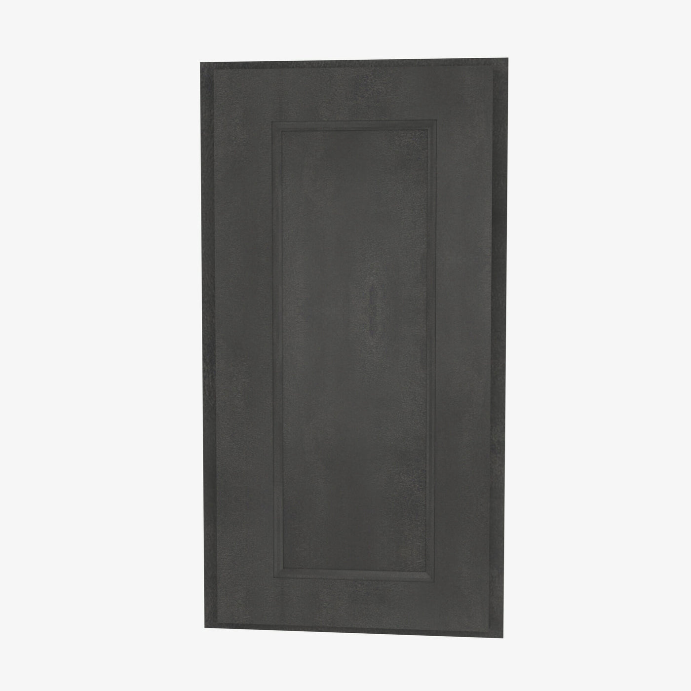 AA-AW36 Single Door Cabinets 36 Inch Wall Angle Corner Cabinet | Blaze Black Shaker