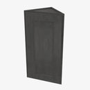 AA-AW30 Single Door Cabinets 30 Inch Wall Angle Corner Cabinet | Blaze Black Shaker - image 4