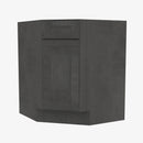 AA-BDCF36 Single Door Cabinets 36 Inch Base Diagonal Corner Sink &#038; Cabinets Cabinet | Blaze Black Shaker - image 3