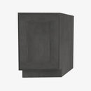AA-BTC12L Single Door Cabinets 12 Inch Base Base Transitional Cabinet Left | Blaze Black Shaker - image 8