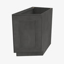 AA-BTC12R Single Door Cabinets 12 Inch Base Base Transitional Cabinet Right | Blaze Black Shaker - image 4