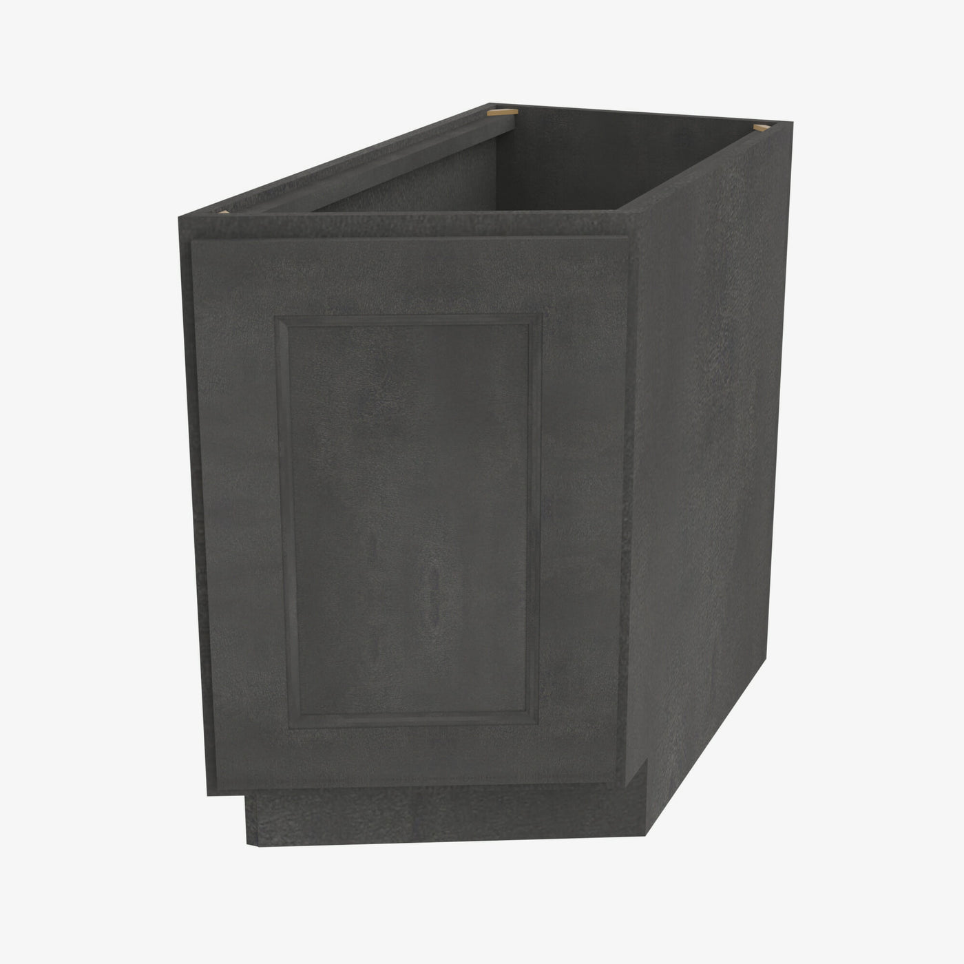 AA-BTC12L Single Door Cabinets 12 Inch Base Base Transitional Cabinet Left | Blaze Black Shaker