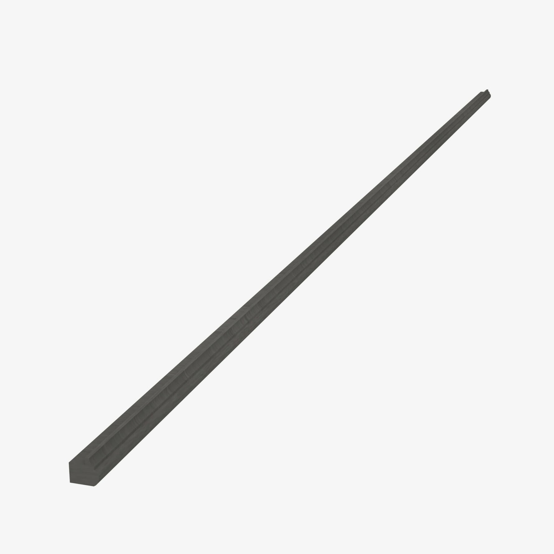 AA-LRM8 Light Rail Molding | TSG Forevermark Blaze Black Shaker - image 2