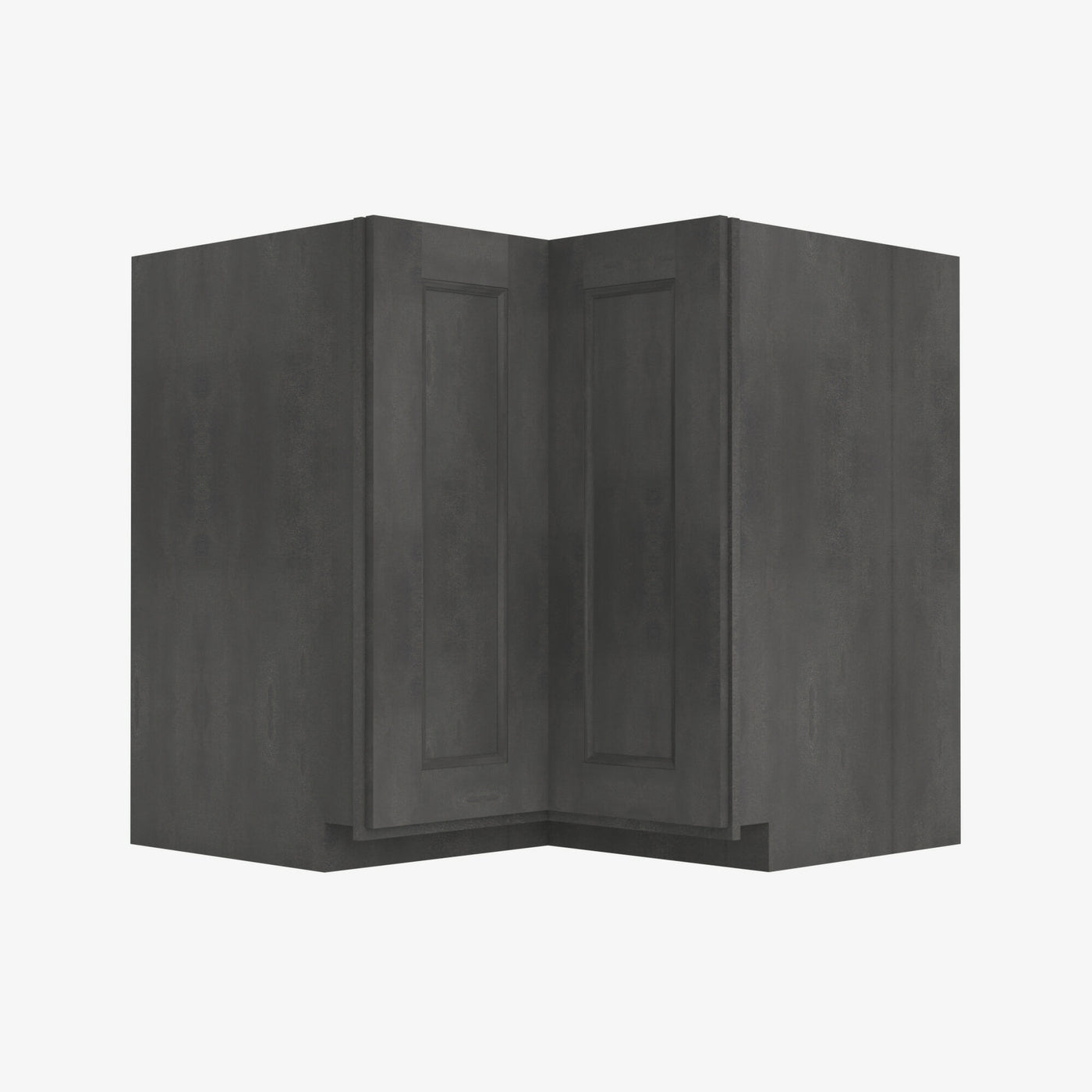 AA-LS3309 Single Door Cabinets 33 Inch Lazy Susan Cabinets Base Cabinet | Blaze Black Shaker