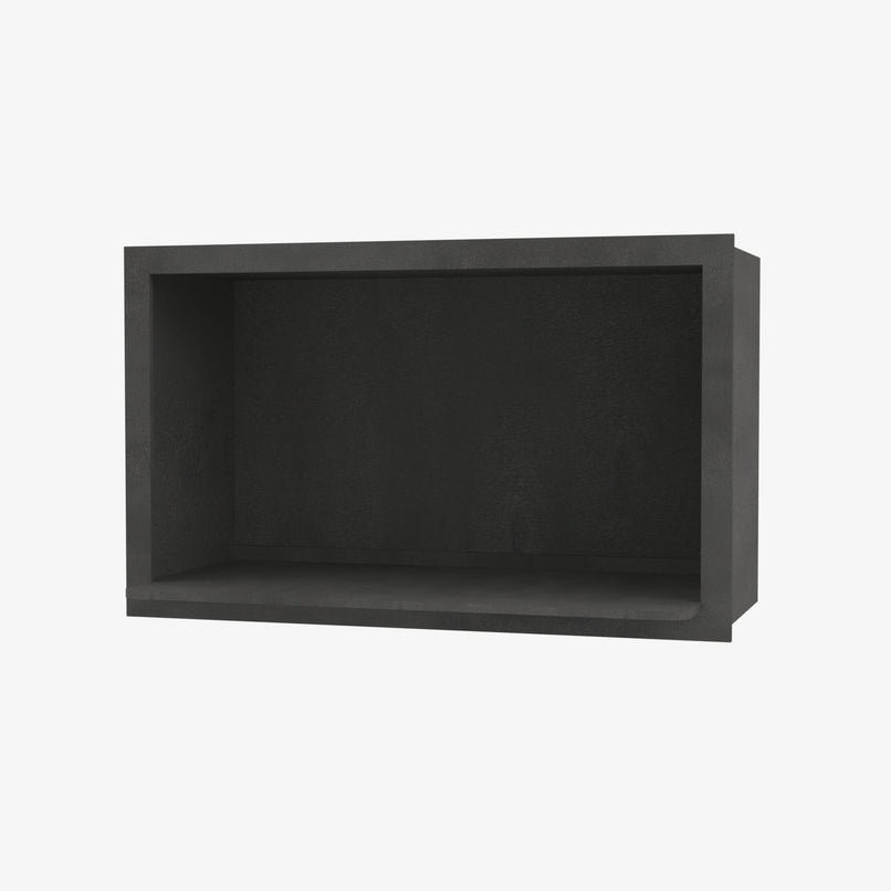 AA-MWO3018PM-12 30 Inch Microwave Oven Wall Cabinet | Blaze Black Shaker - image 7