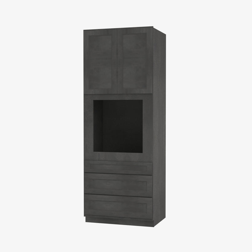 AA-OC3396B 33 Inch Tall Oven Cabinet | Blaze Black Shaker - image 2