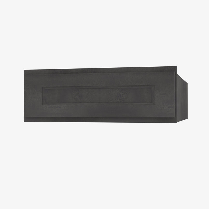 AA-SVDU3021-7 30 Inch Bathroom Cabinet Desk Drawer | Blaze Black Shaker - image 8