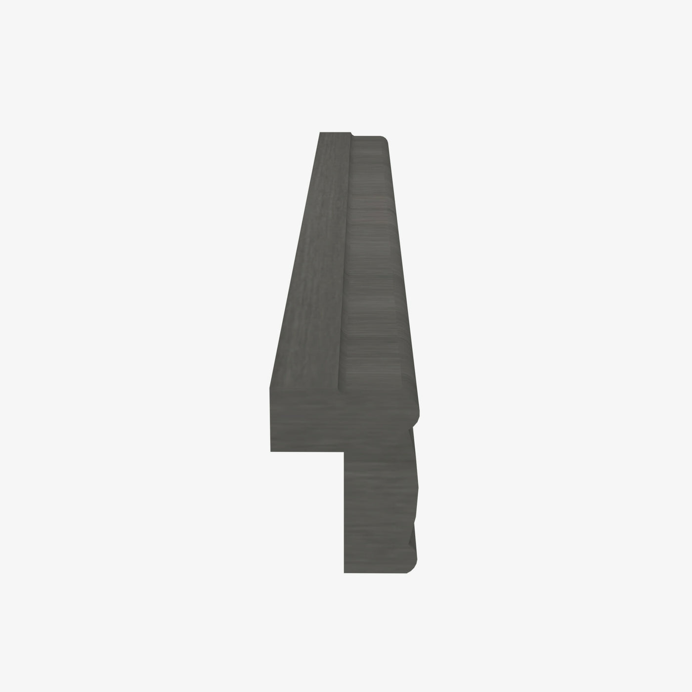 AA-TLRM8 Traditional Light Rail Molding | TSG Forevermark Blaze Black Shaker