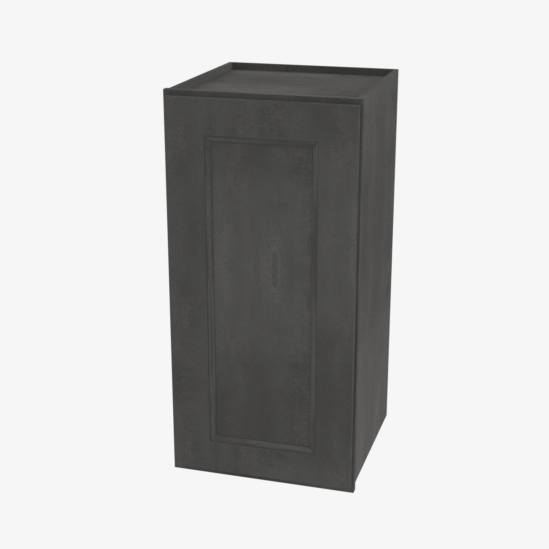 AA-W1836 Single Door Cabinets 18 Inch Wall Cabinet | Blaze Black Shaker - image 4
