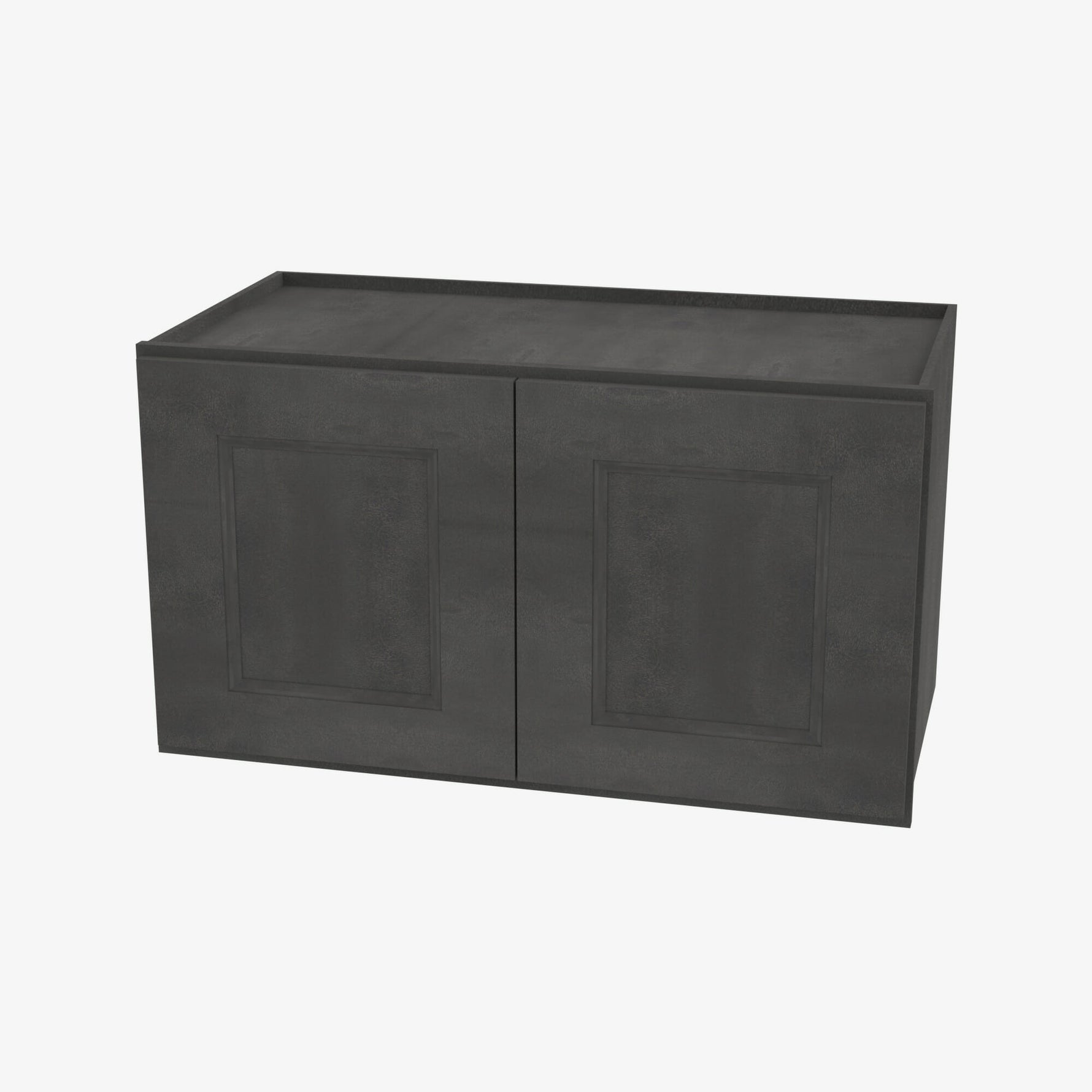 AA-W361824B Double Door 36 Inch Wall Refrigerator Cabinet | Blaze Black Shaker - image 4