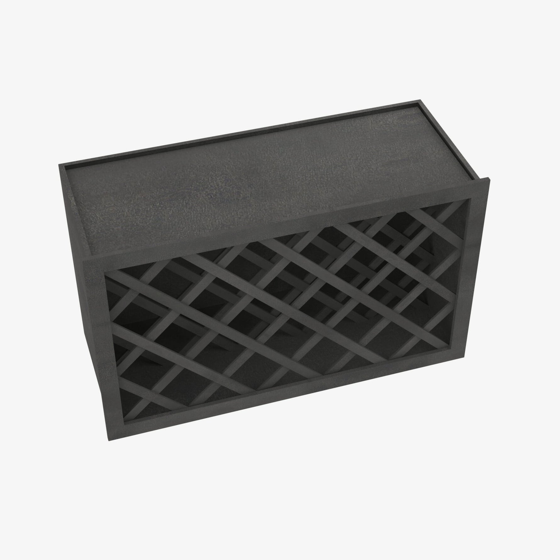 AA-W3018WR 30 Inch Wine Rack Cabinet | Blaze Black Shaker - image 4