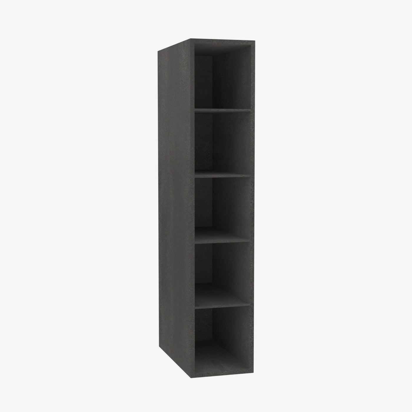 AA-WC630 6 Inch Wall Cube Cabinet with 5 Cubes | Blaze Black Shaker