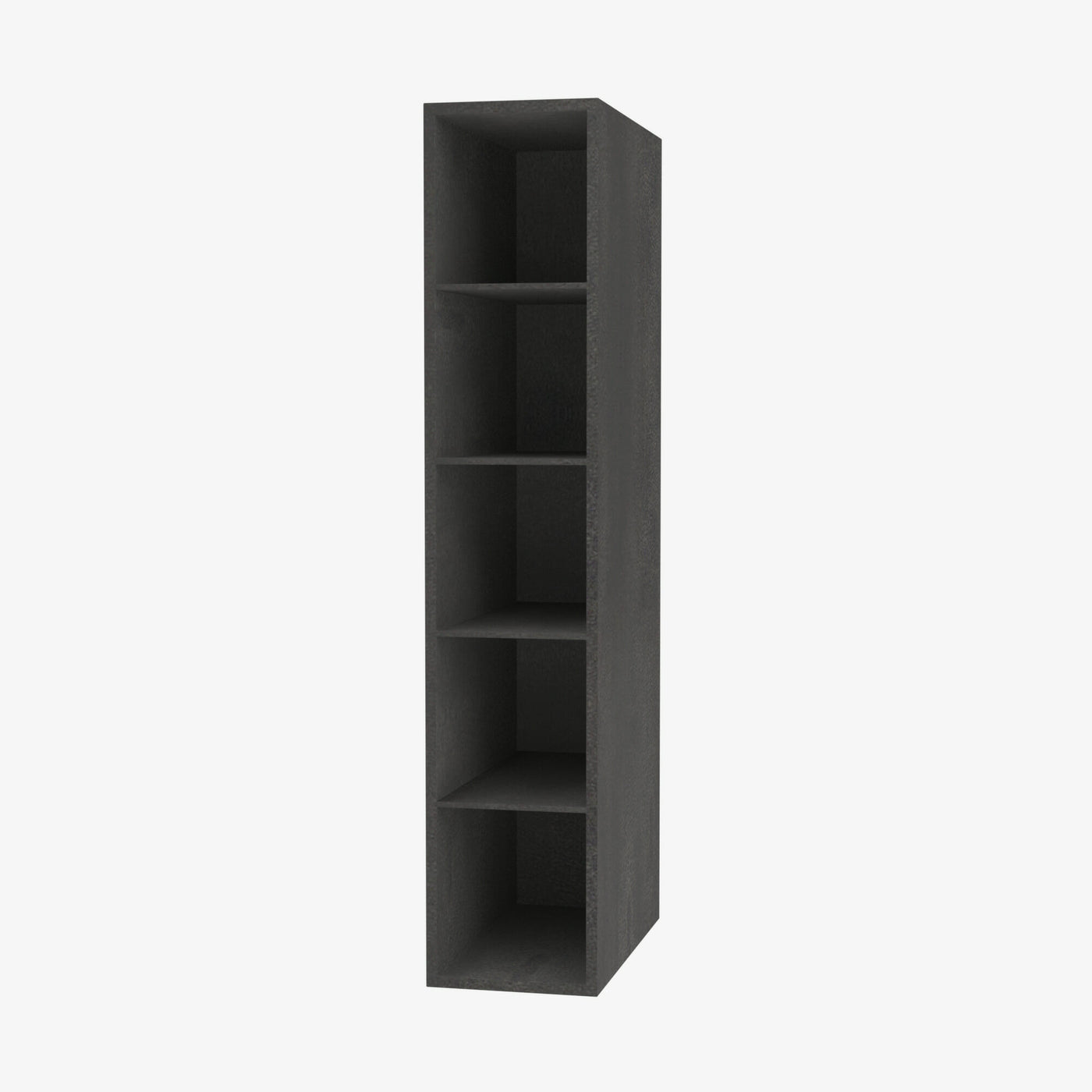 AA-WC630 6 Inch Wall Cube Cabinet with 5 Cubes | Blaze Black Shaker