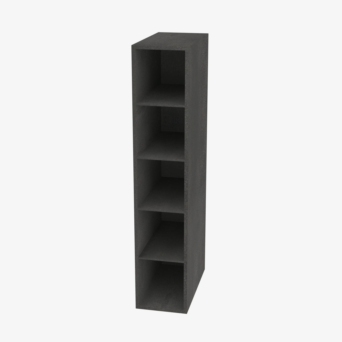 AA-WC630 6 Inch Wall Cube Cabinet with 5 Cubes | Blaze Black Shaker