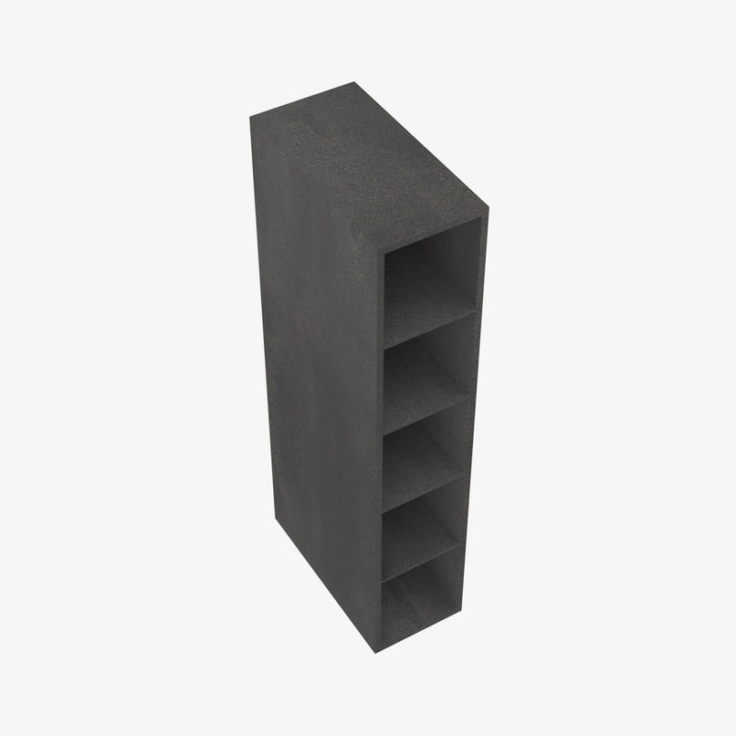 AA-WC630 6 Inch Wall Cube Cabinet with 5 Cubes | Blaze Black Shaker - image 1