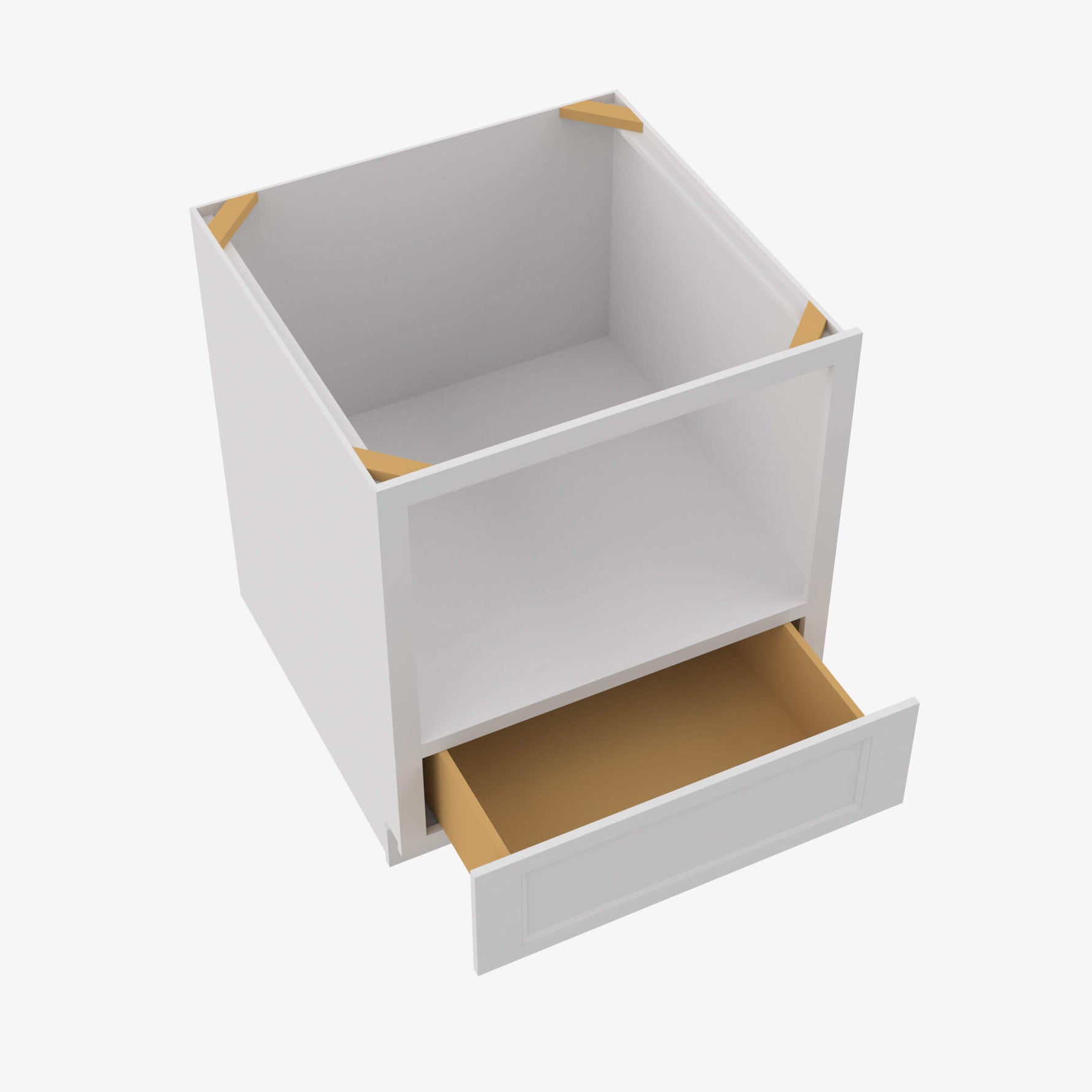 TW-B27MW 30W 27 Inch Microwave Base Cabinet | Uptown White - image 3