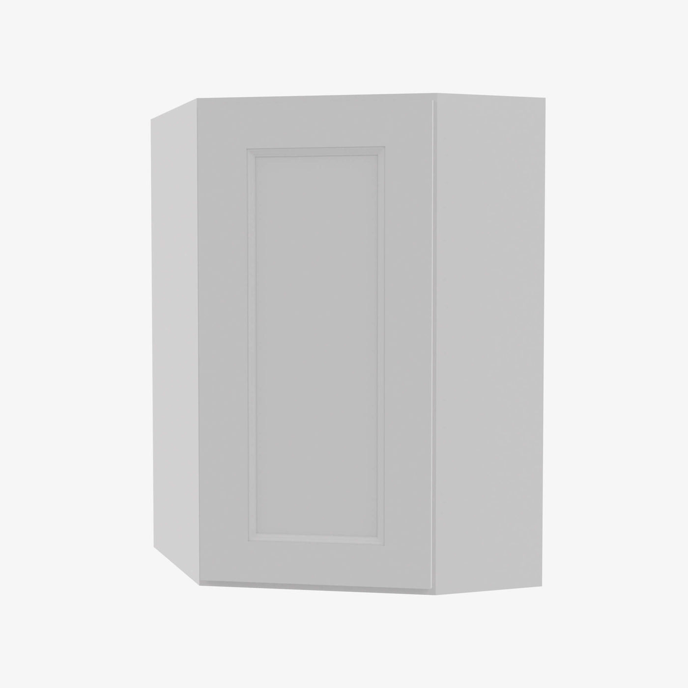 VW-WDC2412 Single Door Cabinets 24 Inch Wall Diagonal Corner Cabinet | Rio Vista White Shaker