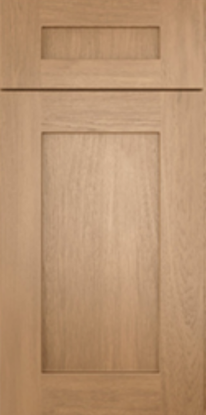 AH-W1212 Single Door Cabinets 12 Inch Wall Cabinet | Homestead Oak Shaker - image 2