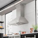ZLINE 30 in. Professional Convertible Vent Wall Mount Range Hood in Stainless Steel (697-30)