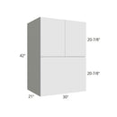 Fabuwood Illume Catalina Nocce 3 Microwave Wall Cabinet – ICN3-MC304221 - image 1