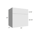 Fabuwood Illume Tuscany Como Ash 2 Microwave Wall Cabinet – ITCA2-MC303021 - image 1