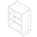 Fabuwood Allure Galaxy Nickel 24" W X 30" H X 12" D Wall No Door Cabinet - NO FINISH - image 1