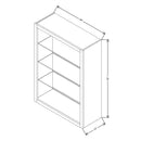 Fabuwood Allure Galaxy Linen 30" W X 42" H X 12" D Wall No Door Cabinet - NO FINISH - image 1