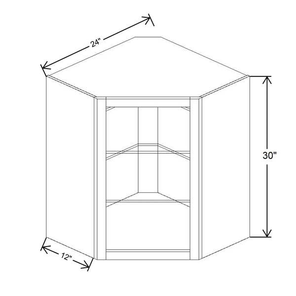 Wall Corner No Door Cabinets