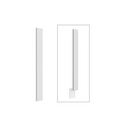 Fabuwood Allure Galaxy Mocha 3" W X 36" H Overlay Filler - image 1