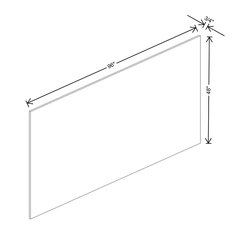 Fabuwood Illume Catalina Muratti 4 96" W x 48" H x 3/4" D Mdf Panel - image 1