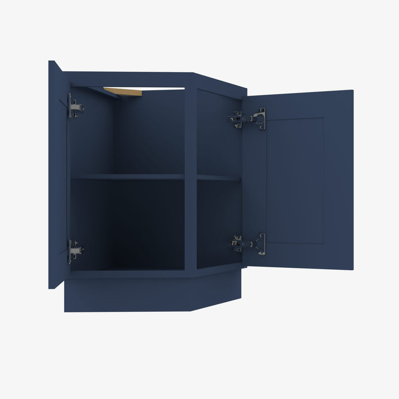 PD-AB24 24 Inch Base Angle Base Cabinets Cabinet | Petit Blue - image 2