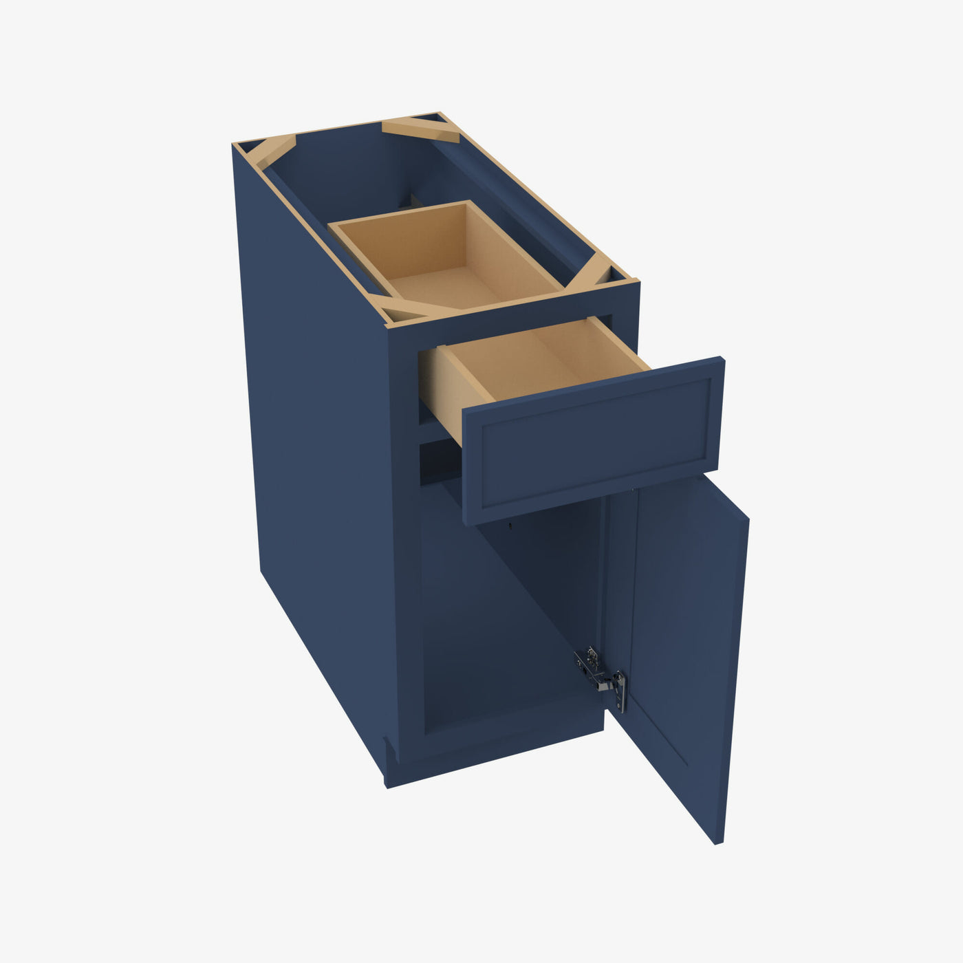 PD-B09 Single Door Cabinets 9 Inch Base Cabinet | Petit Blue